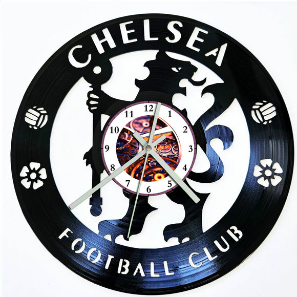 Vinyl Record Clock - Chelsea FC