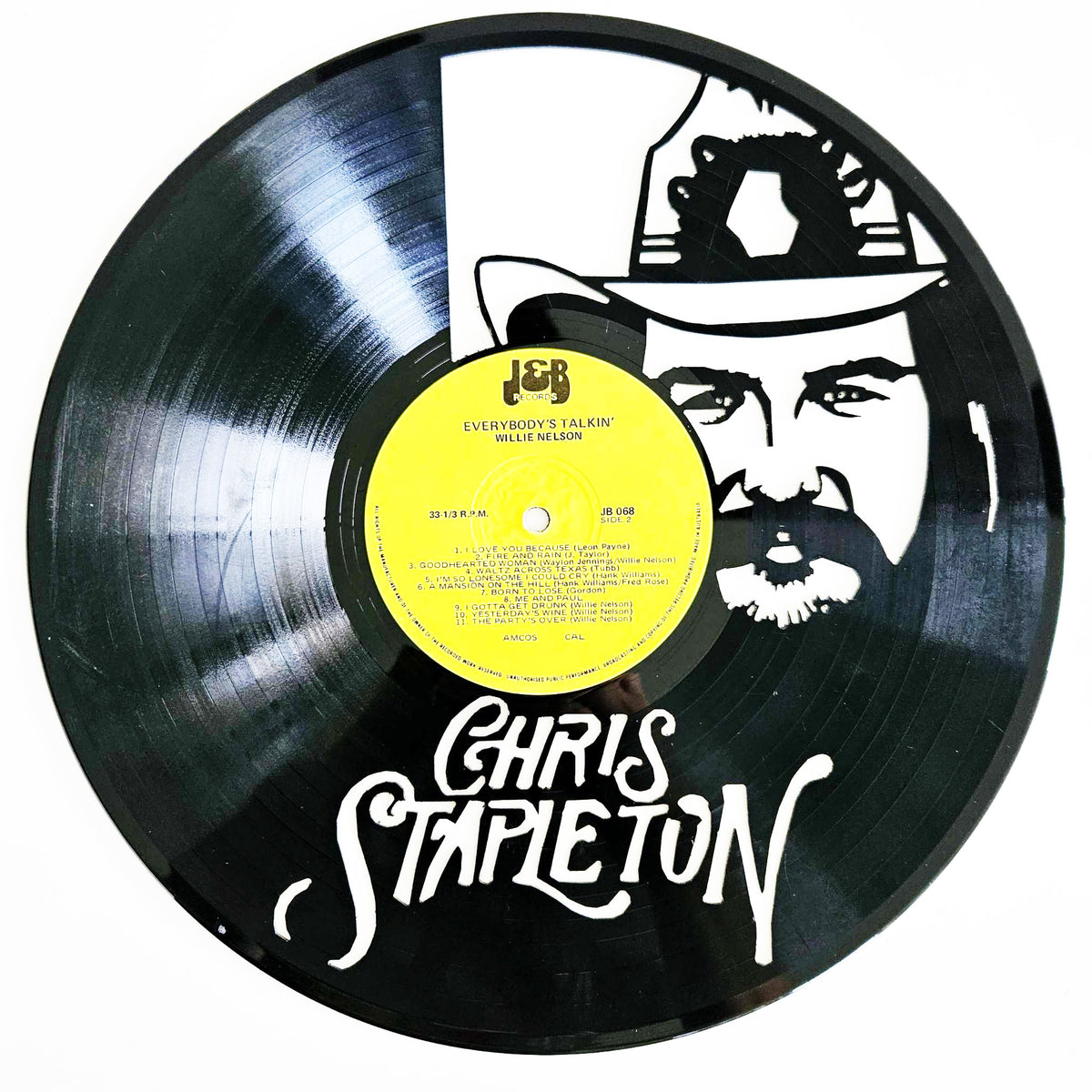Vinyl Record Art Chris Stapleton BROKEN RECORD vinyl-record-art-chris-stapleton-broken-record