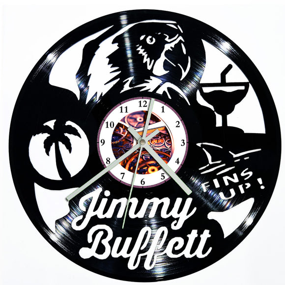 Vinyl Record Clock - Jimmy Buffett