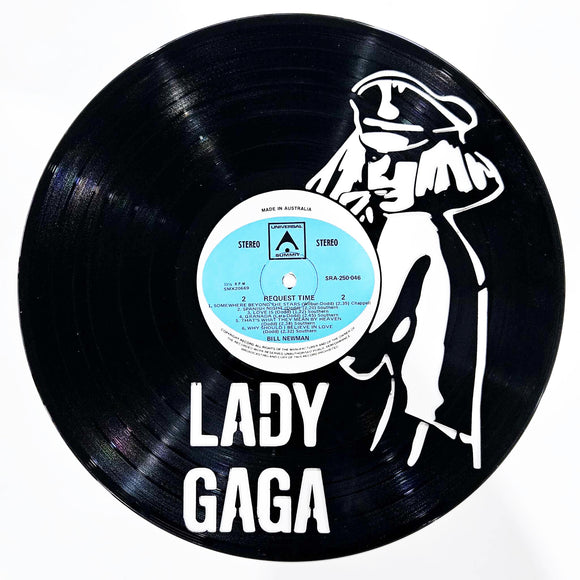 Vinyl Record Art - Lady Gaga