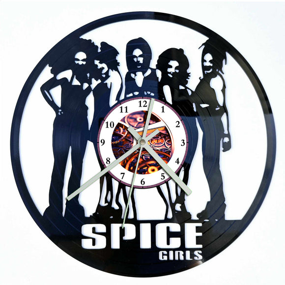 Vinyl Record Clock - Spice Girls