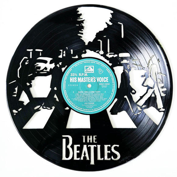 Vinyl Record Art - The Beatles Abbey Rd