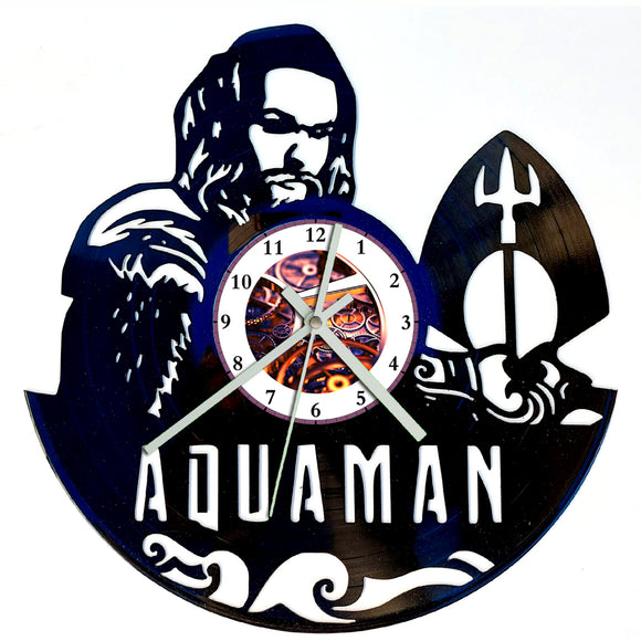 Vinyl Record Clock - Aquaman