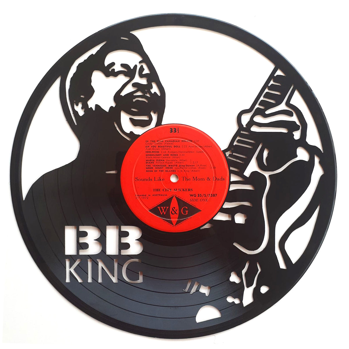 Vinyl Record Art BB King BROKEN RECORD