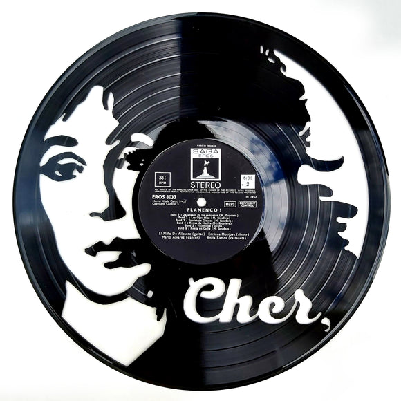 Vinyl Record Art - Cher