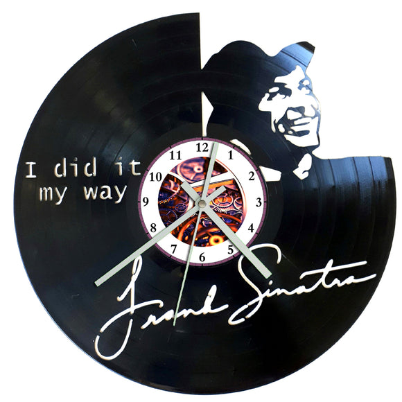 Vinyl Record Clock - Frank Sinatra