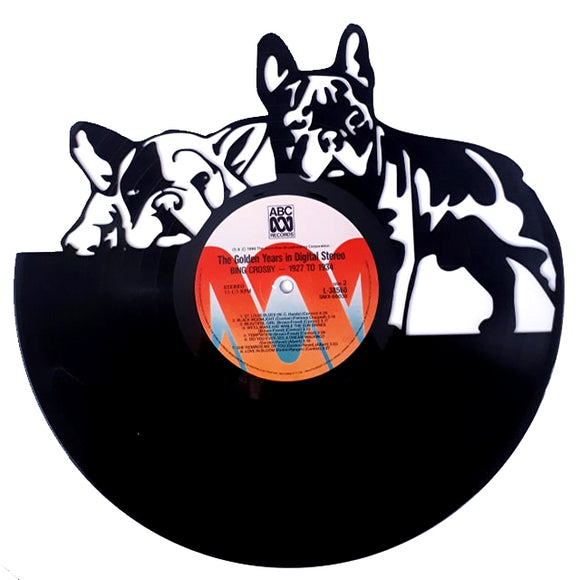 Vinyl Record Art - French Bulldog