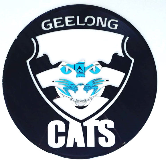 Vinyl Record Art - AFL Geelong Cats FC