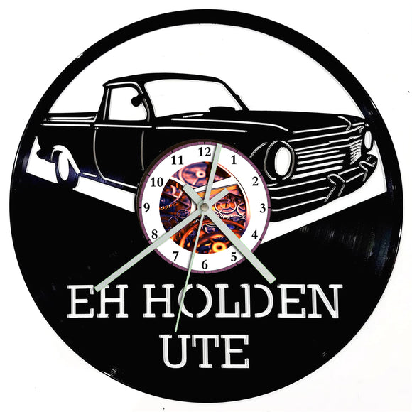 Vinyl Record Clock - Holden EH Ute