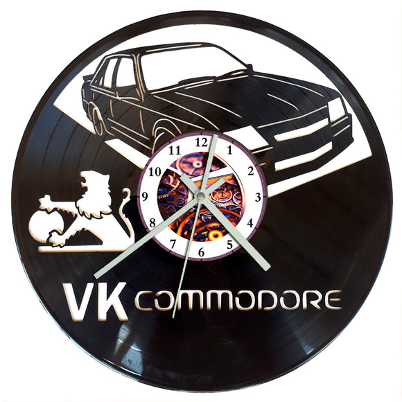 Vinyl Record Clock - Holden VK Commodore