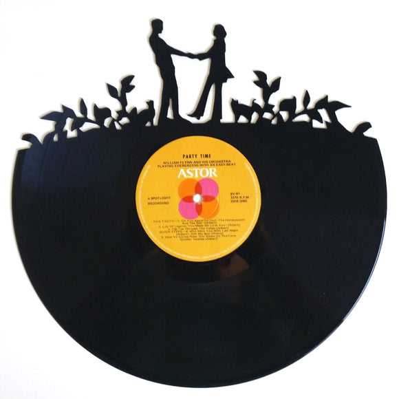 Vinyl Record Art - Loved Up Couple