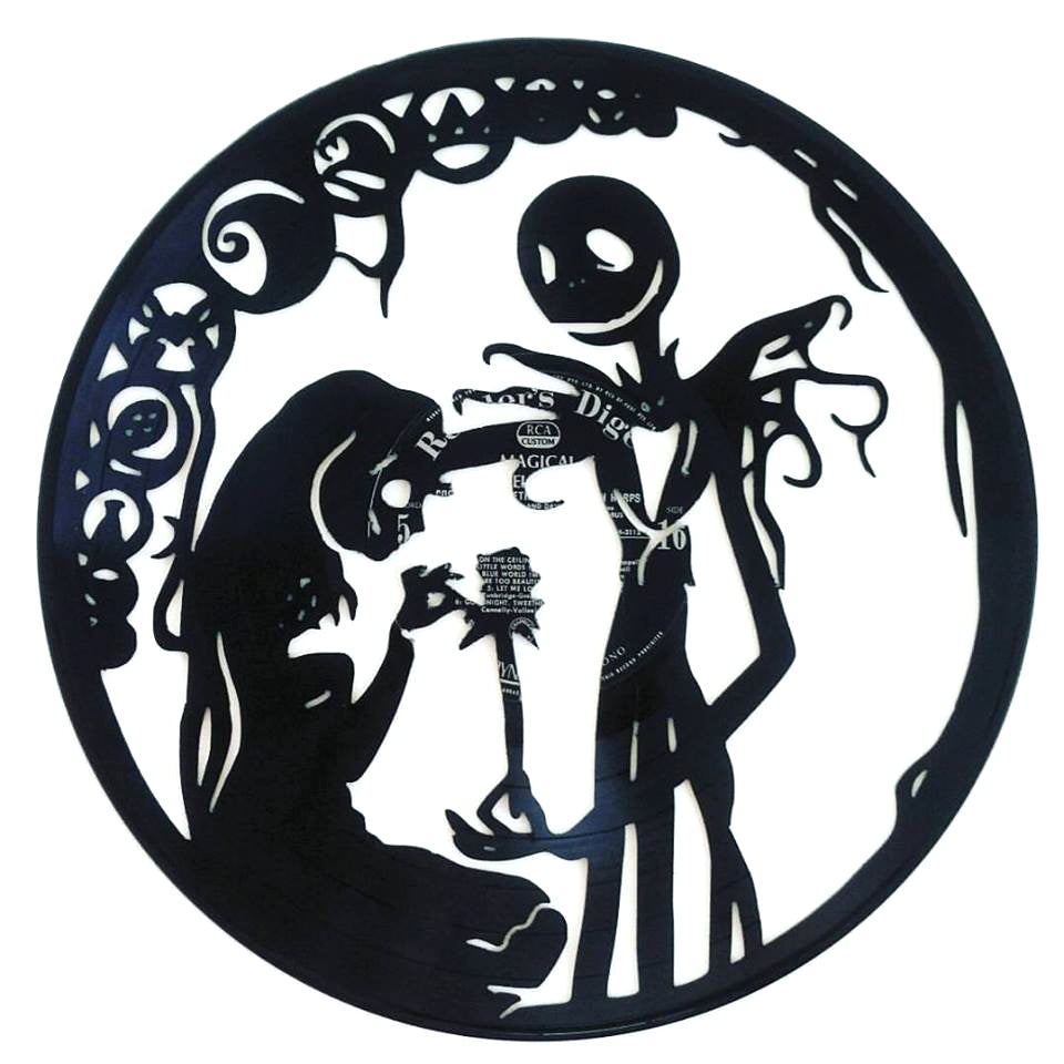 Vinyl Record Art - Nightmare Before Christmas – Broken Record