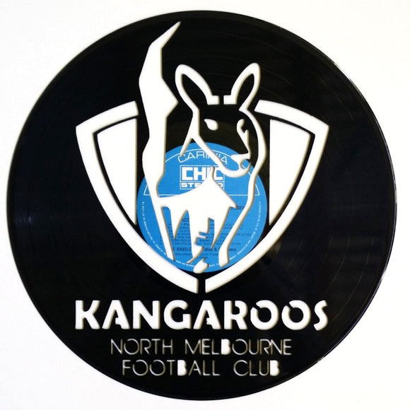 Vinyl Record Art - AFL North Melbourne Kangaroos FC
