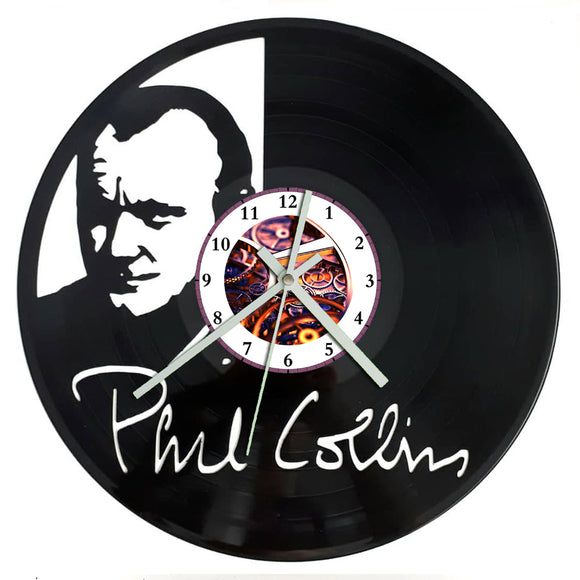 Vinyl Record Clock - Phil Collins