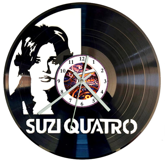 Vinyl Record Clock - Suzie Quatro