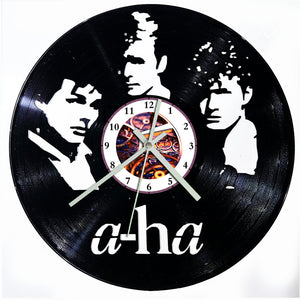 Vinyl Record Clock - A-ha