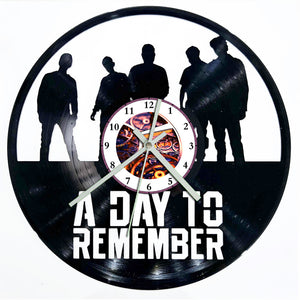 Vinyl Record Clock - A Day To Remember