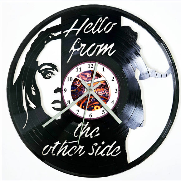 Vinyl Record Clock - Adele