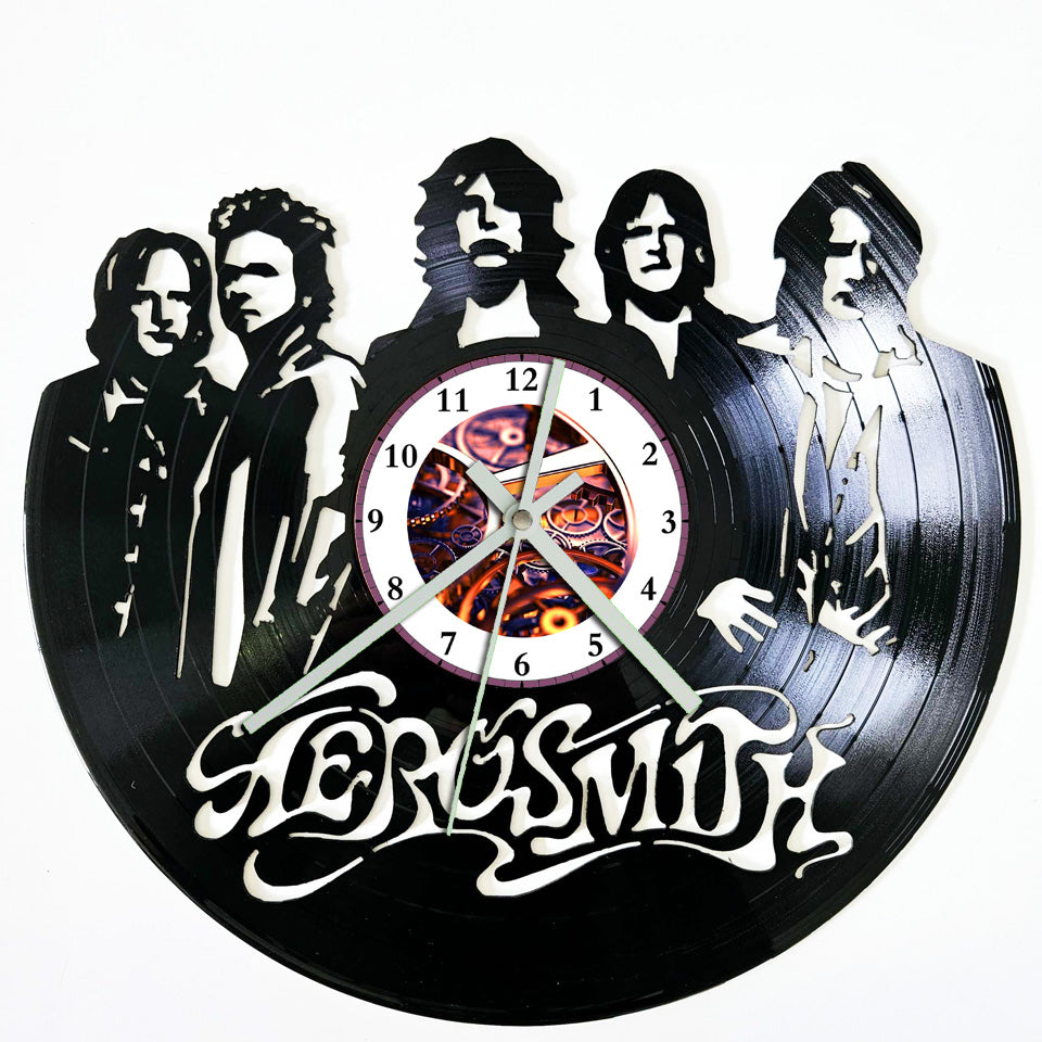Vinyl Record Clock - Aerosmith – BROKEN RECORD