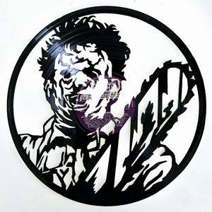 Vinyl Record Art - Chainsaw Massacre