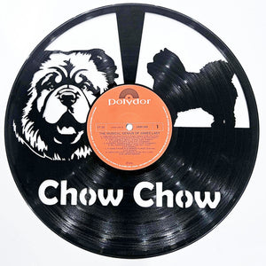 Vinyl Record Art - Chow Chow