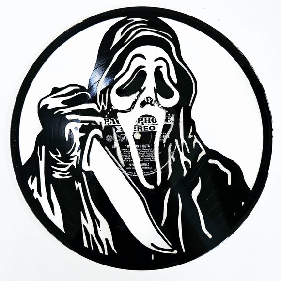 Vinyl Record Art - Ghost Face