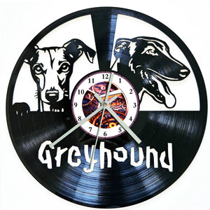 Vinyl Record Clock - Greyhound