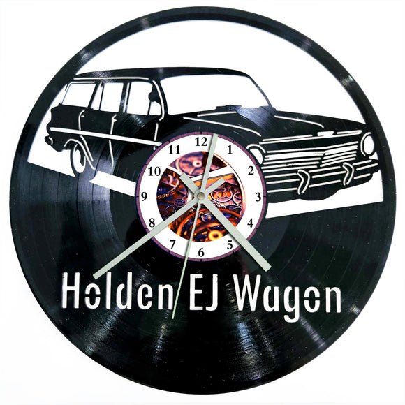 Vinyl Record Clock - Holden EJ Wagon