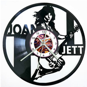 Vinyl Record Clock - Joan Jett