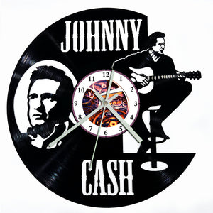 Vinyl Record Clock - Johnny Cash 2