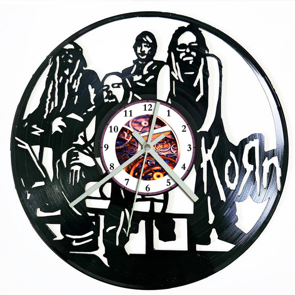 Vinyl Record Clock - Korn (band)