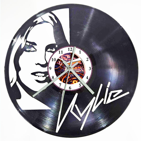 Vinyl Record Clock - Kylie Minogue