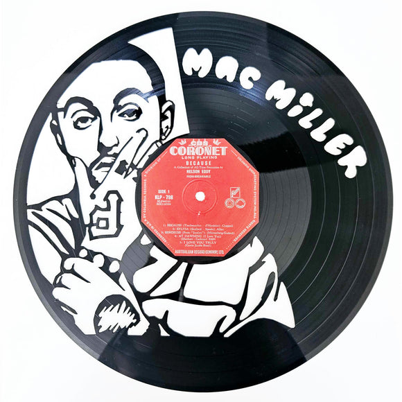 Vinyl Record Art - Mac Miller