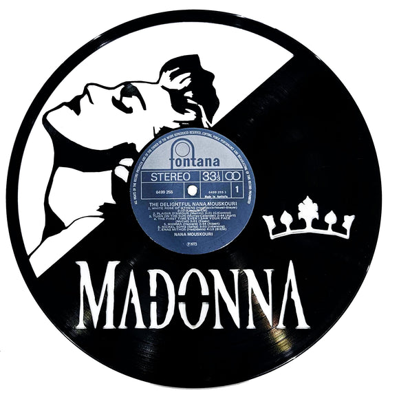 Vinyl Record Art - Madonna