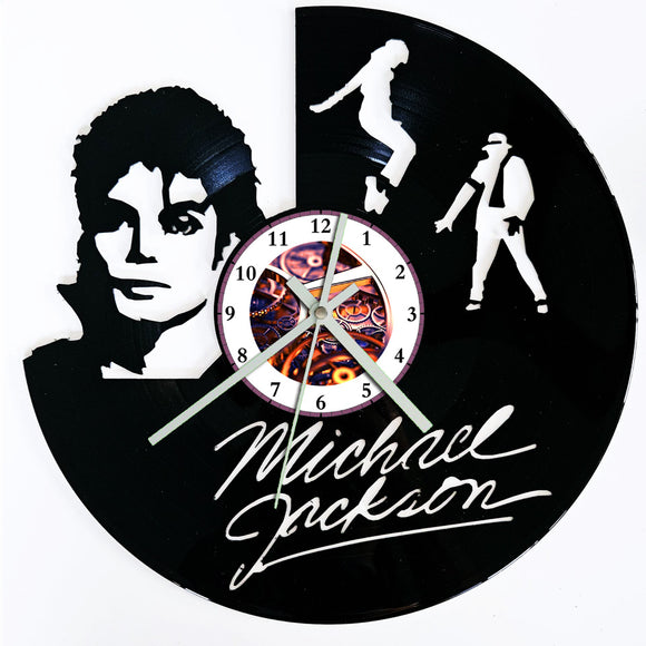 Vinyl Record Clock - Michael Jackson Dance Moves