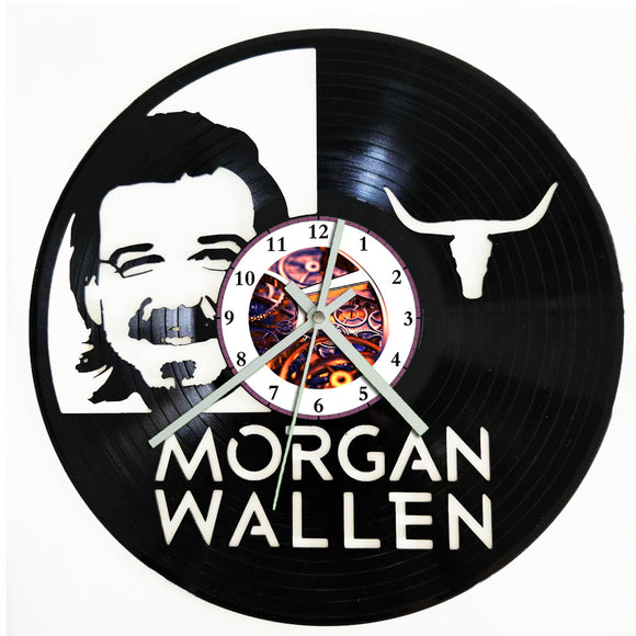 Vinyl Record Clock - Morgan Wallen