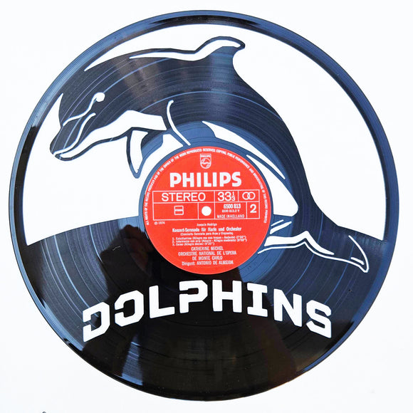 Vinyl Record Art - NRL Dolphins