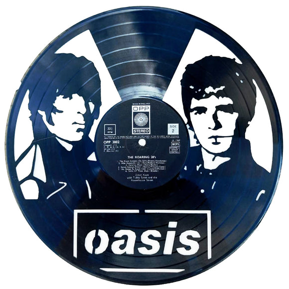 Vinyl Record Art - Oasis