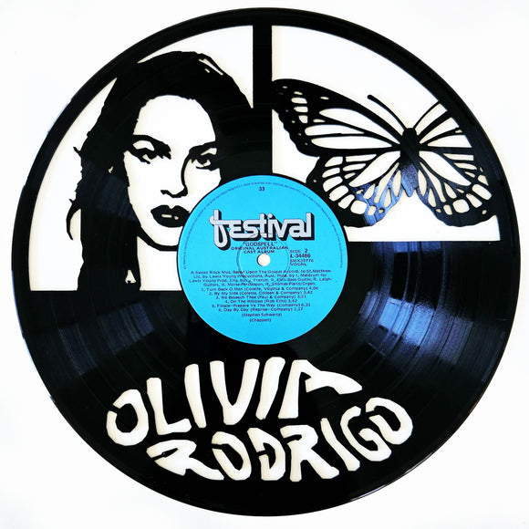 Vinyl Record Art - Olivia Rodrigo