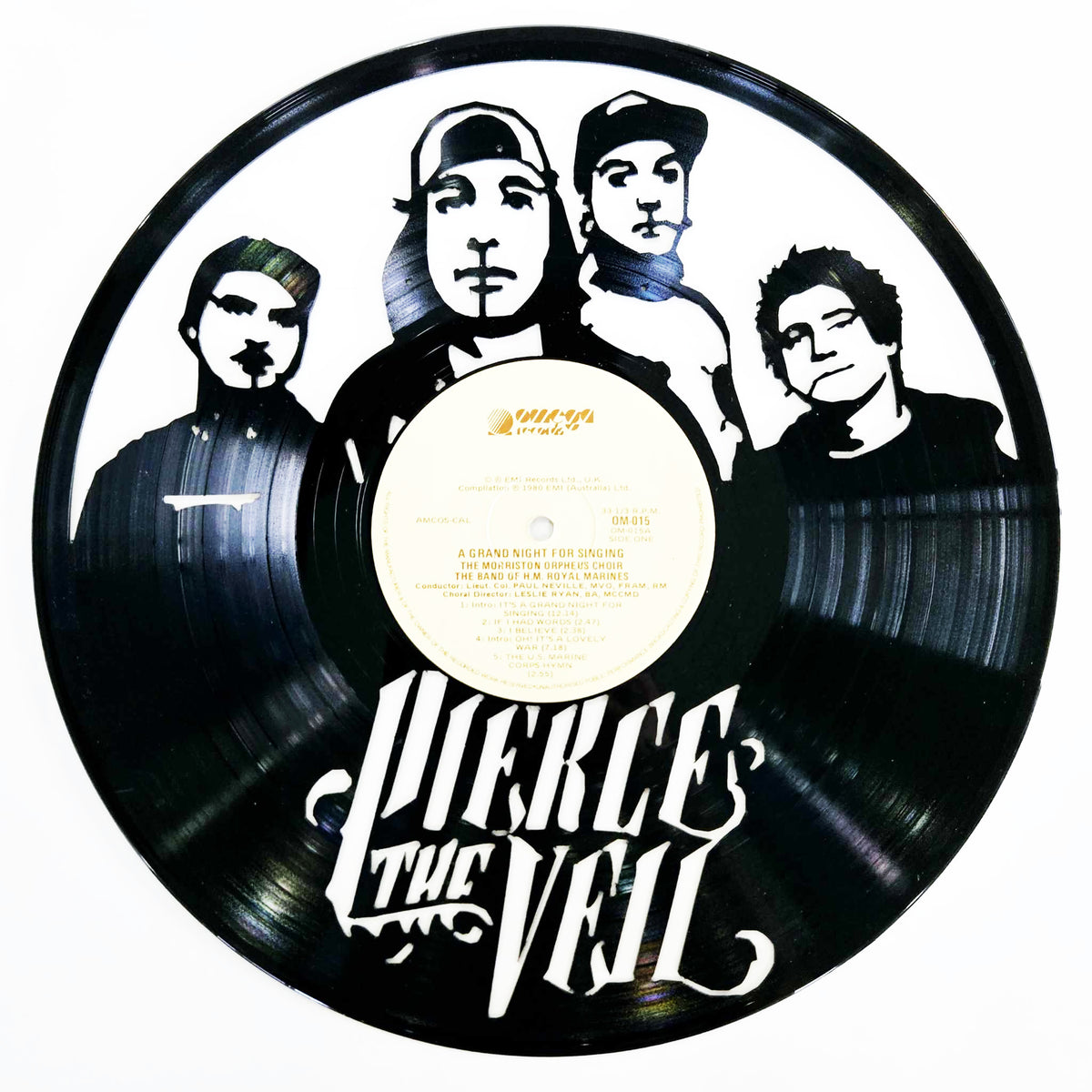 Vinyl Record Art Pierce the Veil BROKEN RECORD