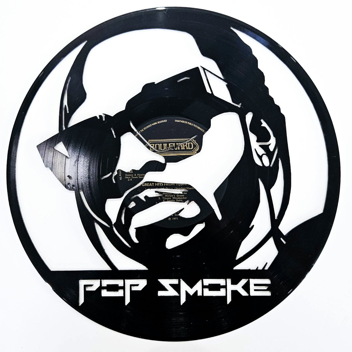 Vinyl Record Art - Pop Smoke – BROKEN RECORD