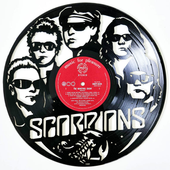 Vinyl Record Art - Scorpians