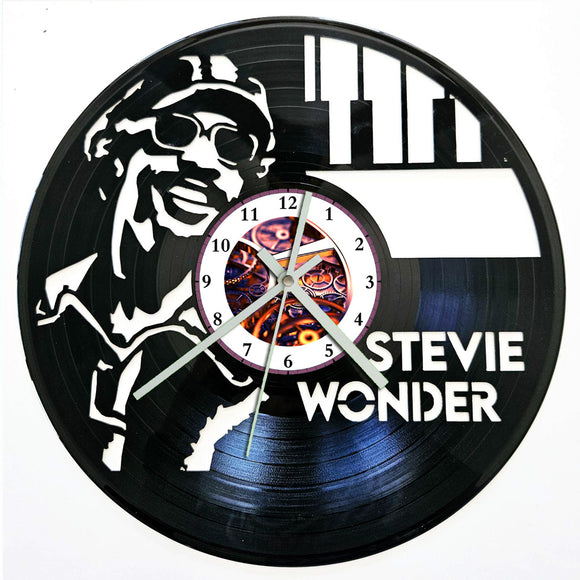 Vinyl Record Clock - Stevie Wonder
