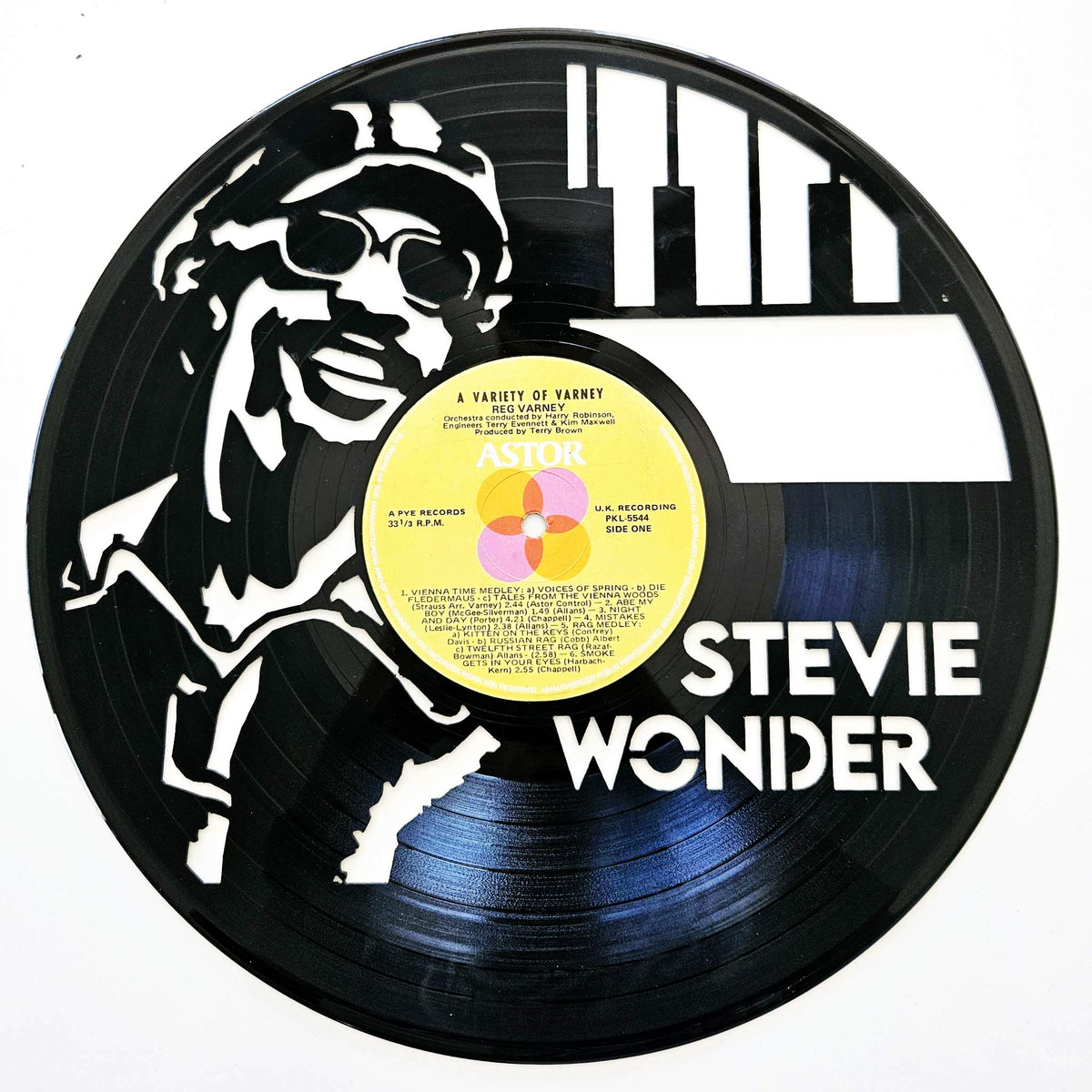 Vinyl Record Art - Stevie Wonder – BROKEN RECORD