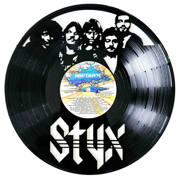 Vinyl Record Art - Styx