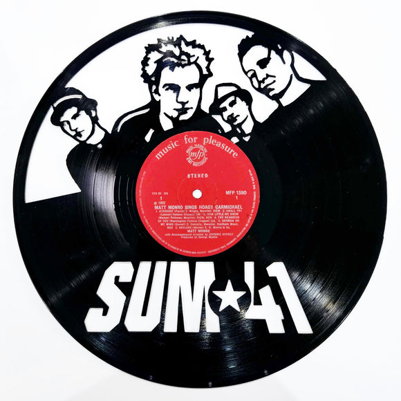 Vinyl Record Art - Sum 41