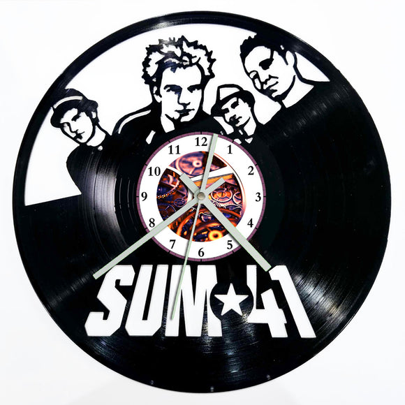 Vinyl Record Clock - Sum 41