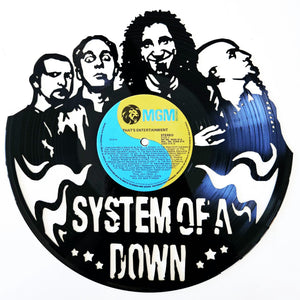 Vinyl Record Art - System of a Down