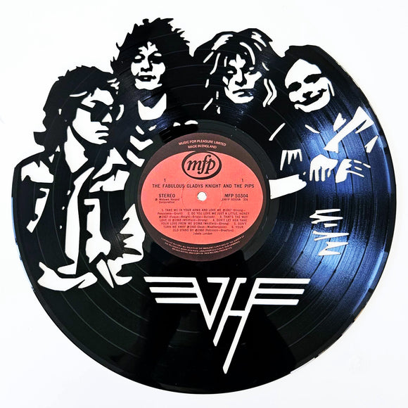 Vinyl Record Art - Van Halen Band