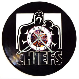 Vinyl Record Clock - Waikato Chiefs